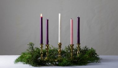 what does the white candle represent in advent