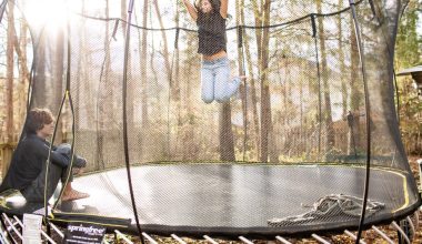 how much exercise is jumping on a trampoline