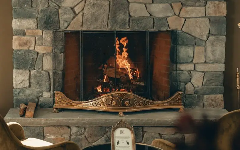 how to frame a wood burning fireplace